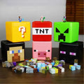 Blocuri magnetice de constructie, 180 piese, joc educativ, plastic ABS, 3+ ani, Cutie Cadou