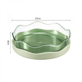 Organizator Rotativ 360° pentru Bucatarie si Baie 27cm Alb cu Compartimente - detaliu produs