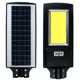 Lampa Solara Stradala LED COB 400W cu Senzor Lumina Miscare Telecomanda - imagine principala