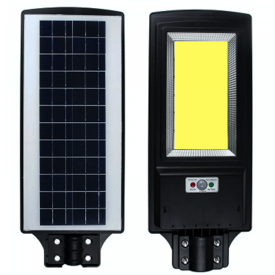 Lampa Solara Stradala LED COB 400W cu Senzor Lumina Miscare Telecomanda - imagine principala