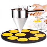 Dispenser Aluat Otel Inoxidabil 500ml cu Suport Argintiu 14.5x11.5x16cm - detaliu produs