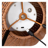 Veioza pentru Exterior LED 3W 3000K IP44 Maro Incarcare USB - detaliu produs