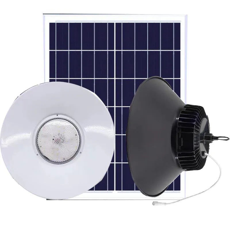 RESIGILAT-Lampa Solara LED 100/150W  de Hala cu Panou Solar
