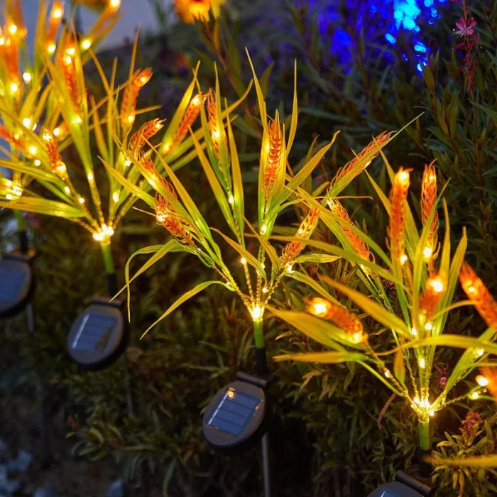 Set 2 Lampi Solare Decorative Spice de Grau 60cm IP66 LED Senzor Lumina - detaliu produs