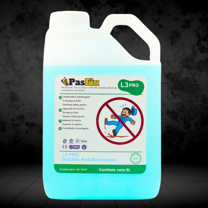 PasFix L2 PLUS Solutie Antialunecare 1L Profesionala Bai Bucatarii Birouri - detaliu produs
