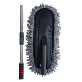 Perie Curatare Praf 40cm Maner Telescopic Cap Interschimbabil Microfibra - detaliu produs