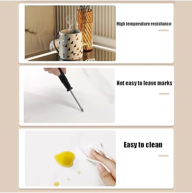 Noptiera inteligenta cu incarcare wireless, lumini LED reglabile, 3 sertare de depozitare, 50x40x56cm