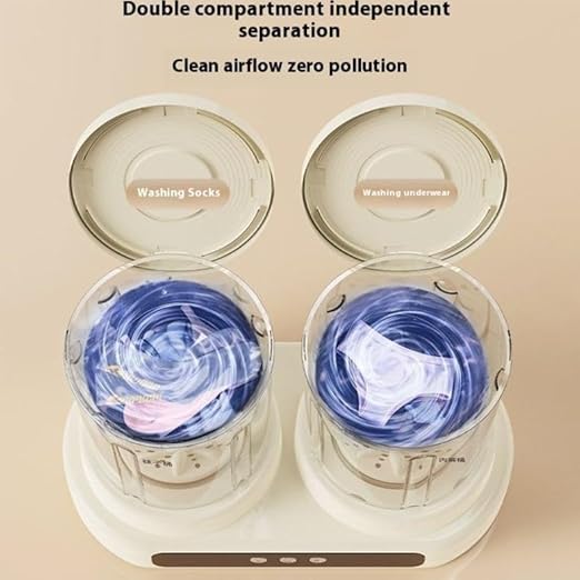 Mini masina de spalat cu doua cuve independente – capacitate 3L