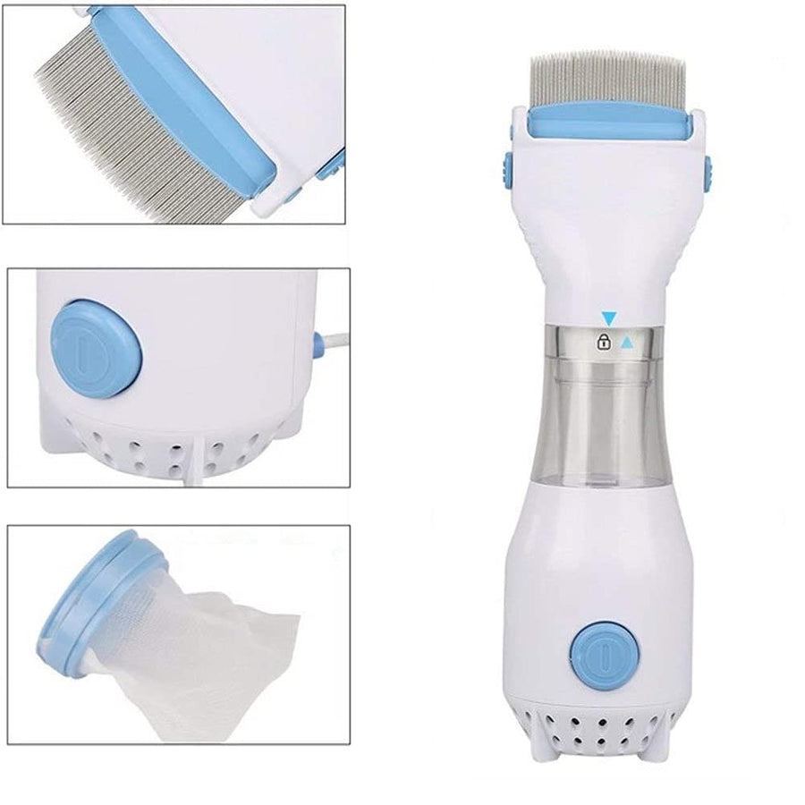 Pieptene aspirator impotriva paduchilor si parazitilor