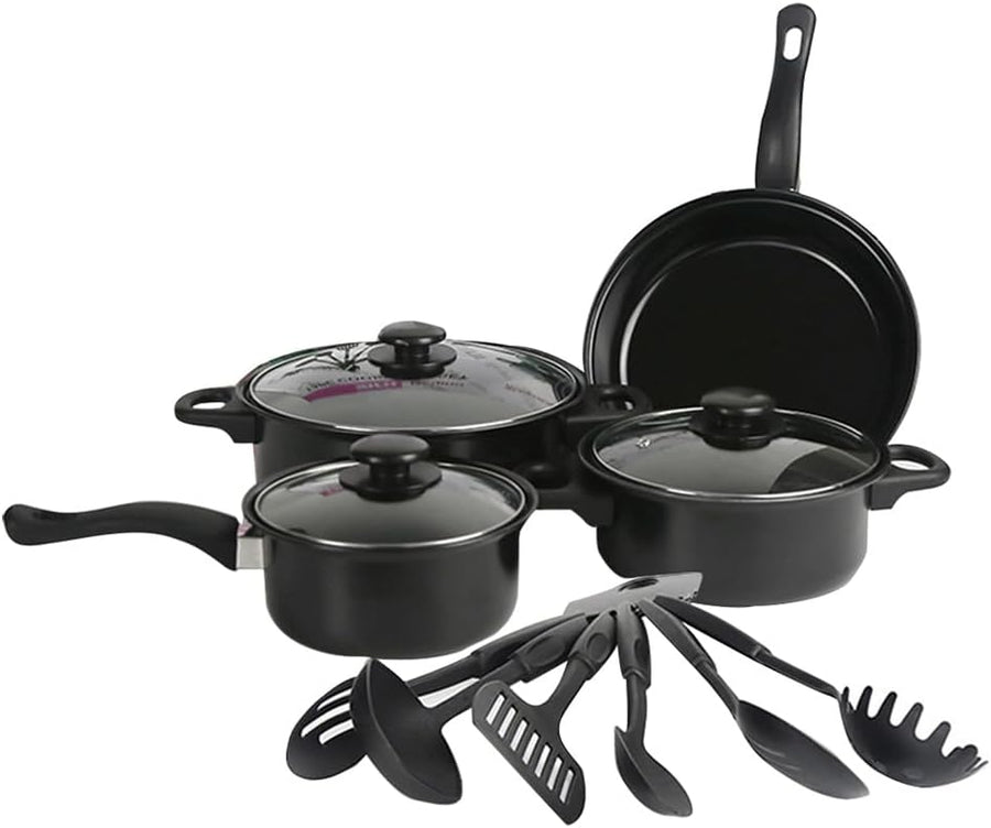 Set oale si ustensile bucatarie pentru gatit, 13 piese