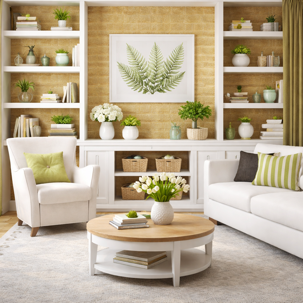 Tapet 3D caramida aurie in relief auto-adeziv pentru interior, 70 x 77 cm