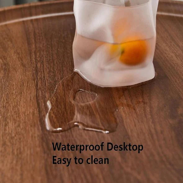 RESIGILAT - Masa rotunda de cafea pentru living, design nordic 40 x 40 x 65cm