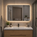 RESIGILAT - Oglinda Led Premium 80x60, cu touch si dezaburire