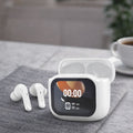 Casti wireless Bluetooth Andowl Ai4 Bass cu display LED
