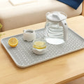 Tava multifunctionala cu sistem de scurgere pentru bucatarie si baie, 38 x 22.4 x 2.3 cm