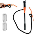 Pompa electrica transfer lichide 97,7 cm – cu furtun 89,9 cm, alimentare pe baterii