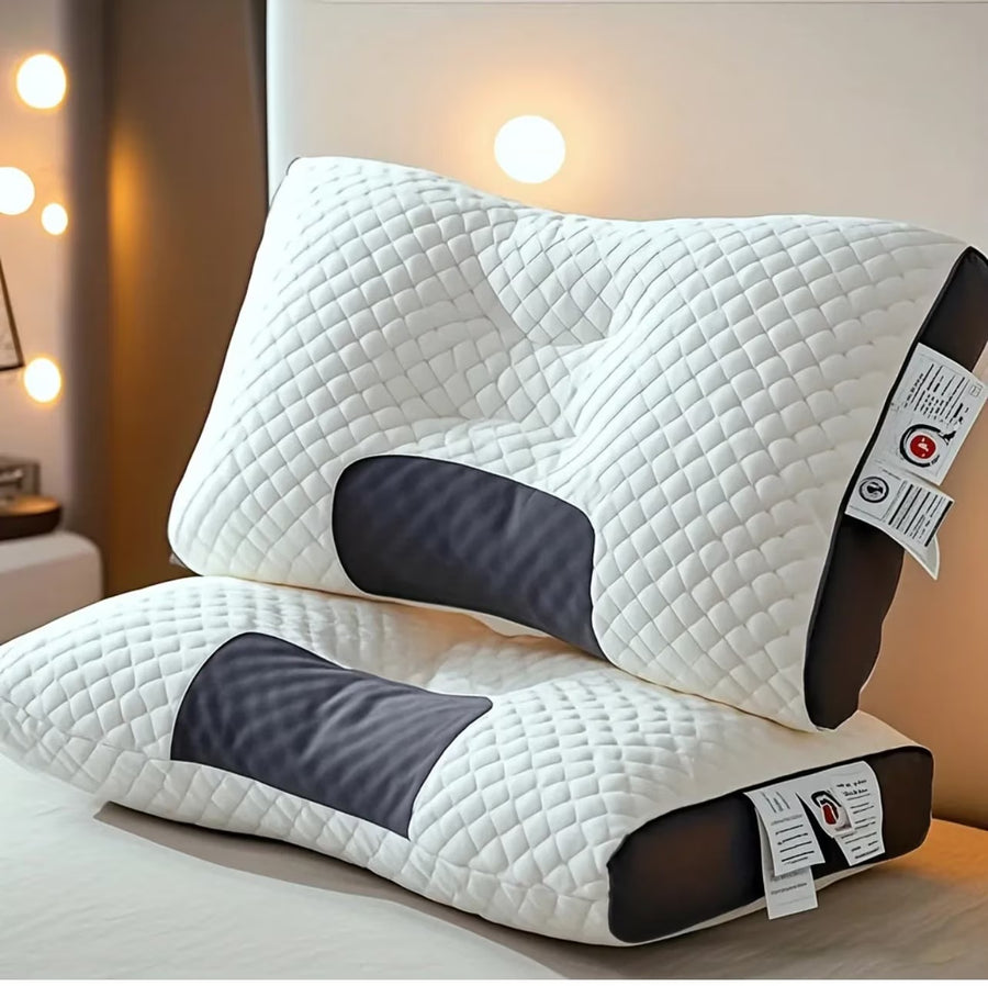 Perna Ortopedica pentru Dormit Ajustabila cu Fermoar 70x45cm 3 Zone Confort Suport Cervical - detaliu produs