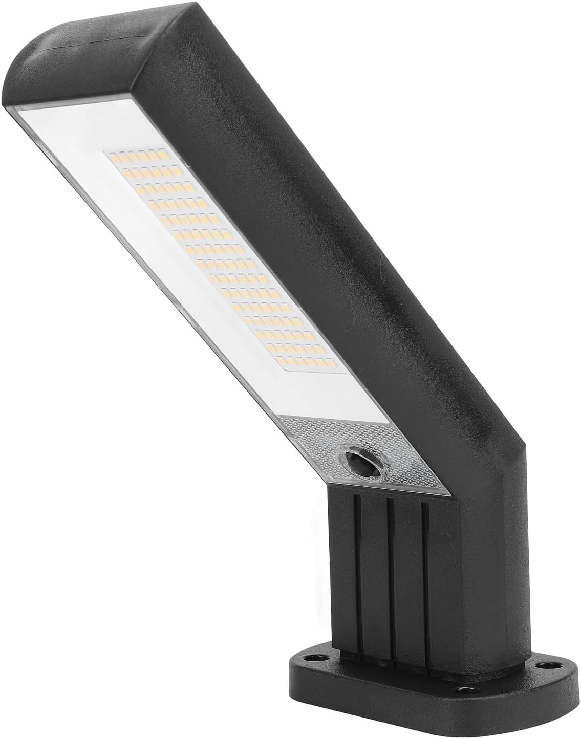 Lampa Solara LED pentru Gradina, 90 LED-uri, 3 Moduri Iluminare, Protectie IP65, Inaltime 83 cm, Culoare Negru