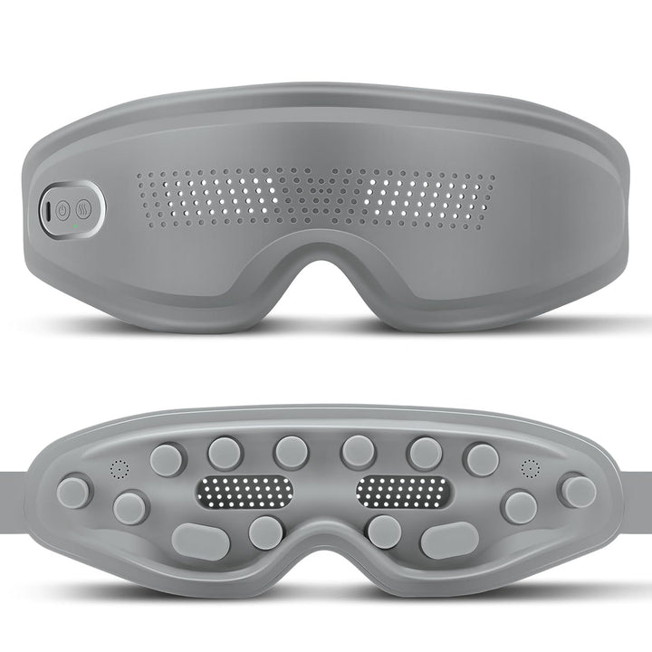 Masca inteligenta pentru ochi, cu compresa calda, EMS, microcurent si Bluetooth, reincarcabila