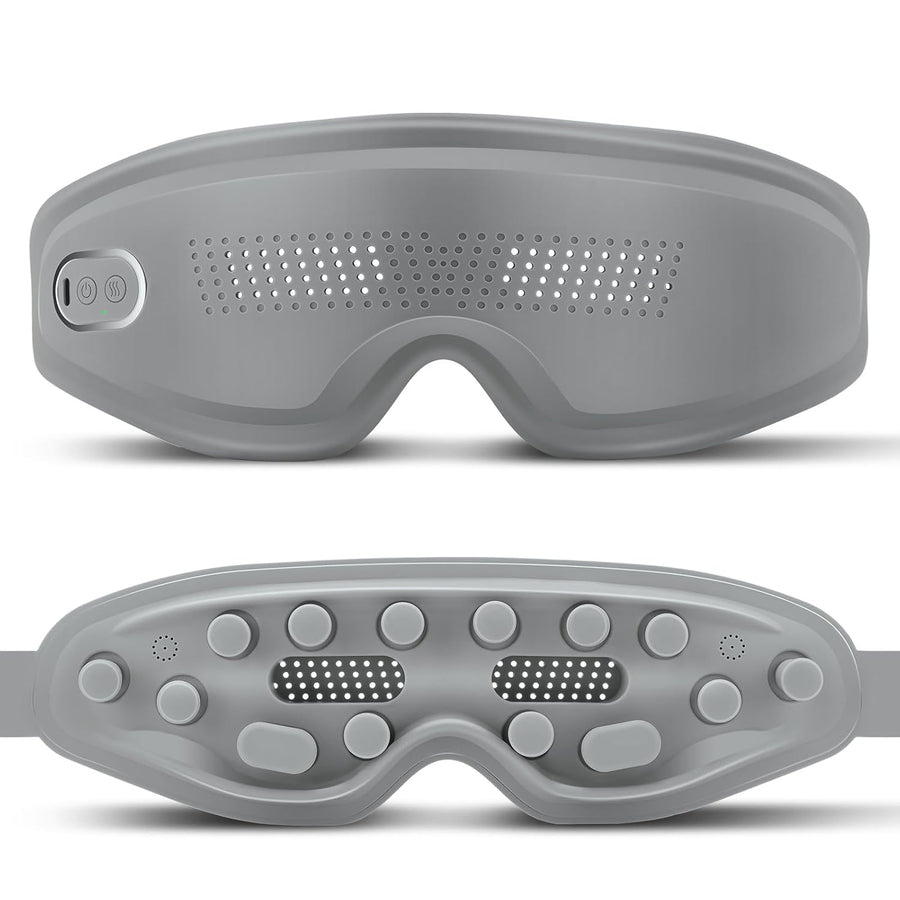 Masca inteligenta pentru ochi, cu compresa calda, EMS, microcurent si Bluetooth, reincarcabila
