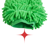 Manusa Spalare Auto Chenille Izolata Interior Microfibra Verde - detaliu produs