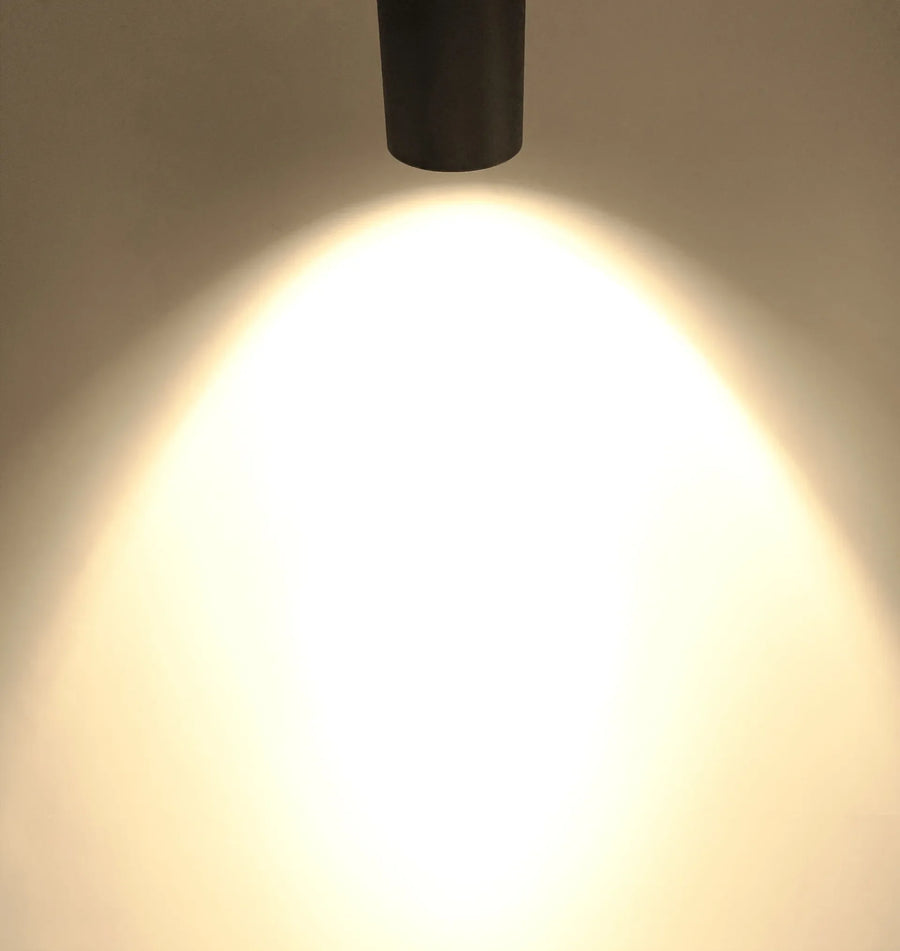Spot LED pe sina, lumina calda,  903H-3500K-40W, culoare negru
