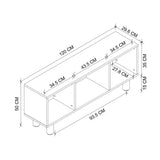 Tv Stand Cuba - Sapphire Oak - detaliu produs