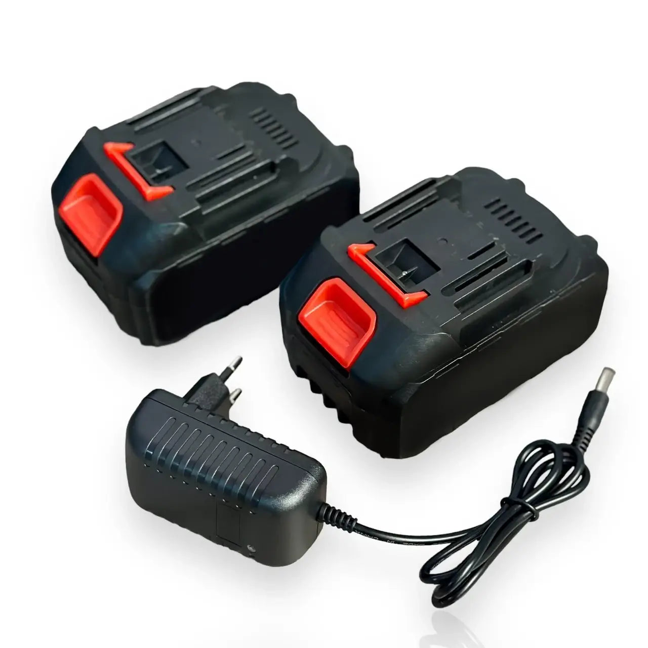 RESIGILAT - Foarfeca electrica 2 in 1 pentru gradina  cu 2 acumulatori de 36V pentru tuns iarba, gard viu sau arbusti
