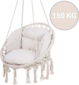 Leagan Suspendat cu Perna Diametru 80cm Sarcina 150kg Cadru Metalic - detaliu produs