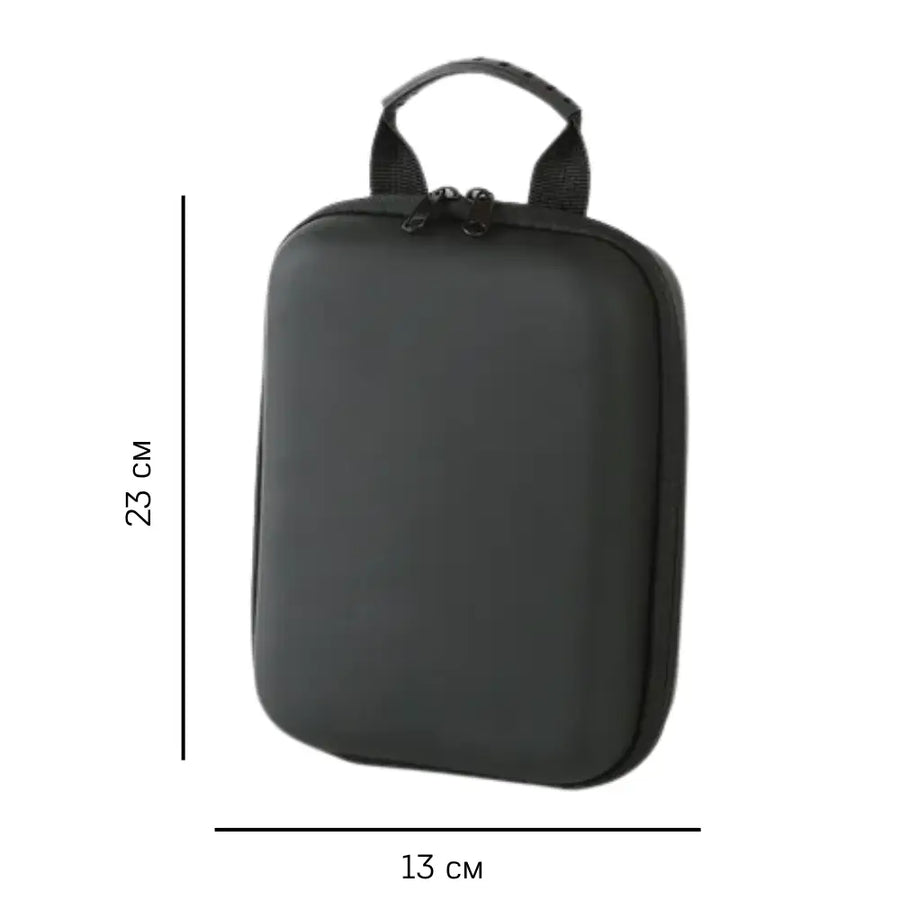 Geanta cosmetica cu oglinda LED, compacta pentru calatorii, 23x13x8 cm,