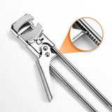 Deschizator reglabil pentru borcane otel inoxidabil capace 0-16 cm - detaliu produs