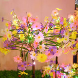 Set 2 Lampi Solare Buchet Margarete Decorative M374-4 70cm Lumina Colorata IP66 - detaliu produs