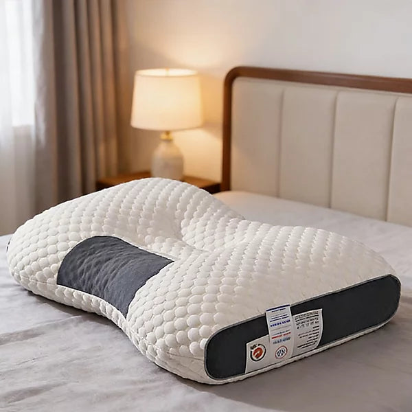 Perna Ortopedica pentru Dormit Ajustabila cu Fermoar 70x45cm 3 Zone Confort Suport Cervical - detaliu produs