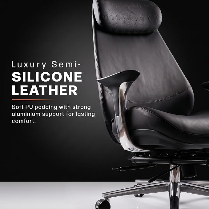Scaun Gaming Ergonomic cu Spatar Inalt si Suport Lombar Ajustabil - detaliu produs