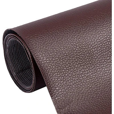 Folie din piele ecologica, autoadeziva, pentru reparatie canapea, scaun, interior autoturism 68 x 300 cm