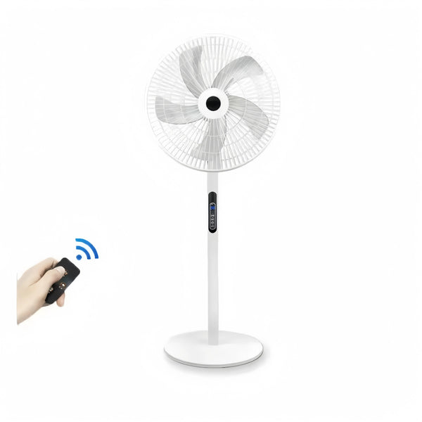 Ventilator digital cu telecomanda si timmer 1120 mm, oscilatie 90°, afisaj LED, 16 inch