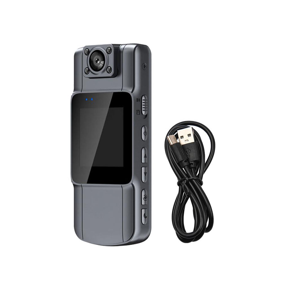 Camera corporala Cam HD cu lentila rotativa,WiFi, Vedere Nocturna IR si Autonomie 7 Ore