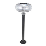 Lampa Solara LED Cilindrica Moderna Aluminiu PC Lumina Gradina Exterior 90lm - imagine principala