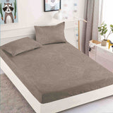 Huse de Pat 180x200 cm Bumbac 100% Alb Crem Gri Negru Protectie Completa - imagine principala