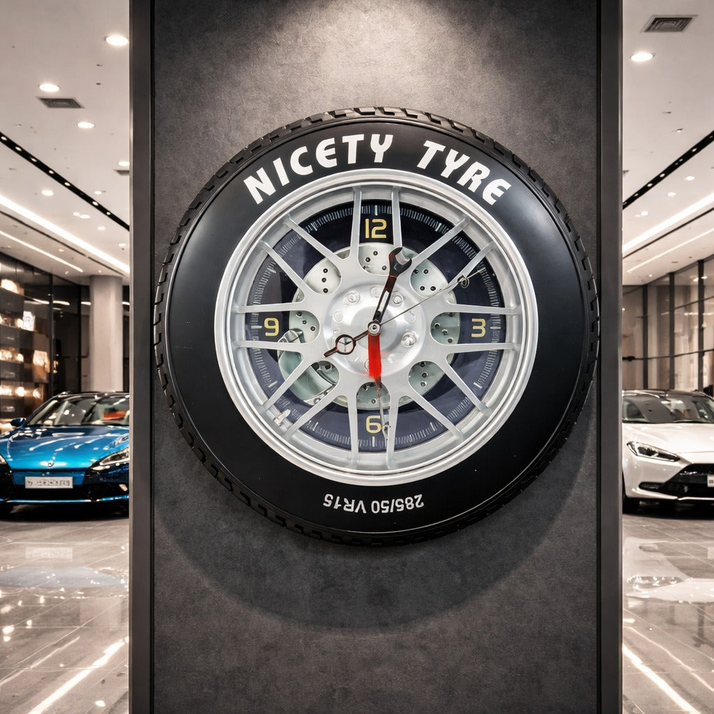 Ceas de perete Anvelopa Tyre Model Clock 2855/50VR15 40 cm