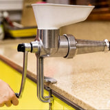 Masina de Tocat Rosii Manuala din Aluminiu cu Surub Reglare Nivel Stoarcere - detaliu produs