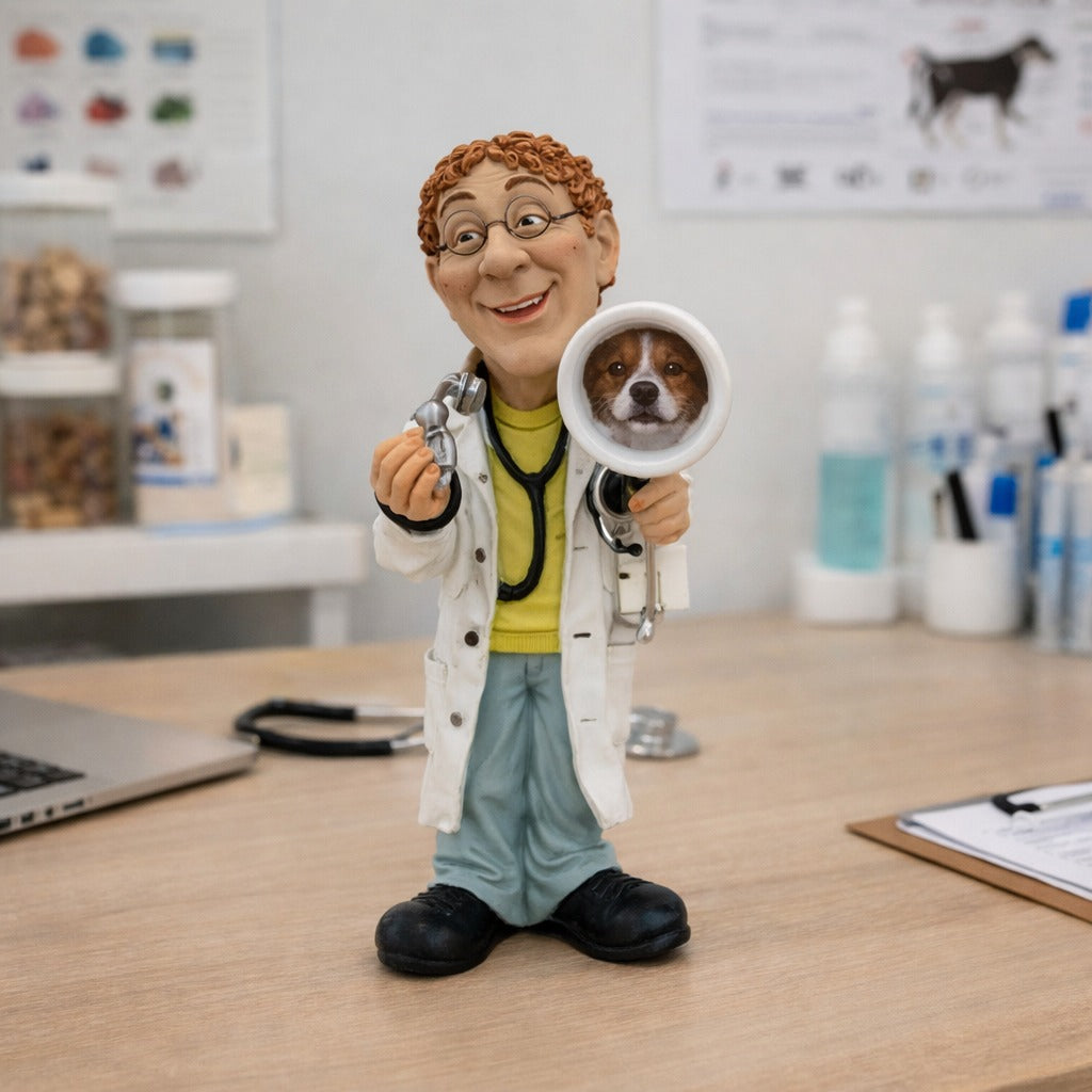 Figurine decorative profesii – colectie amuzanta pentru birou si cadou, 20 cm