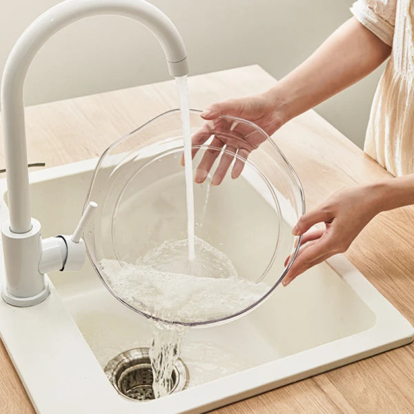Organizator Rotativ 360° pentru Bucatarie si Baie 27cm Alb cu Compartimente - detaliu produs
