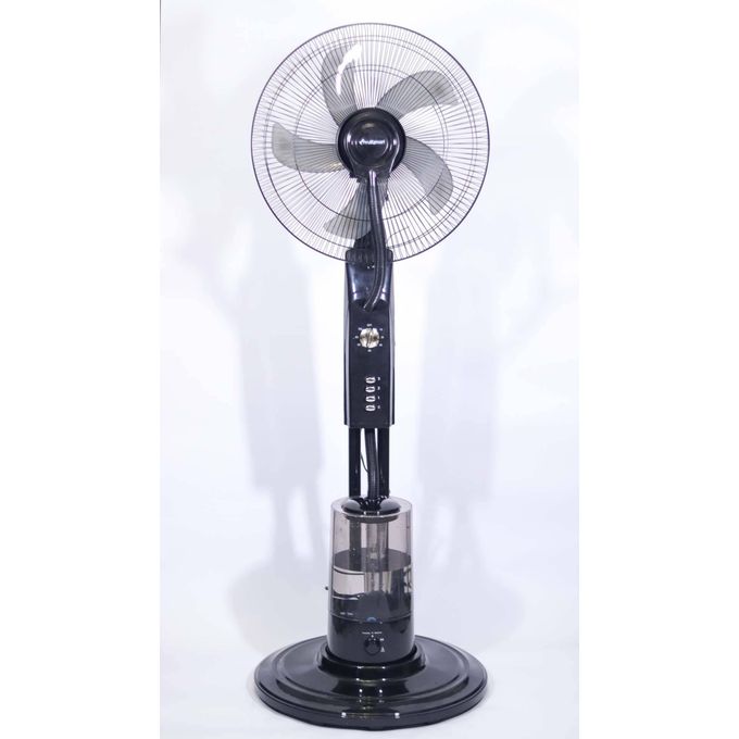 Ventilator cu Pulverizare Apa 16 inch 75W 3 Viteze Oscilatie Rezervor 2.8L - imagine principala