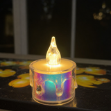Set 15 Lumanri LED Fara Fum Decorative Multicolore cu Telecomanda - detaliu produs