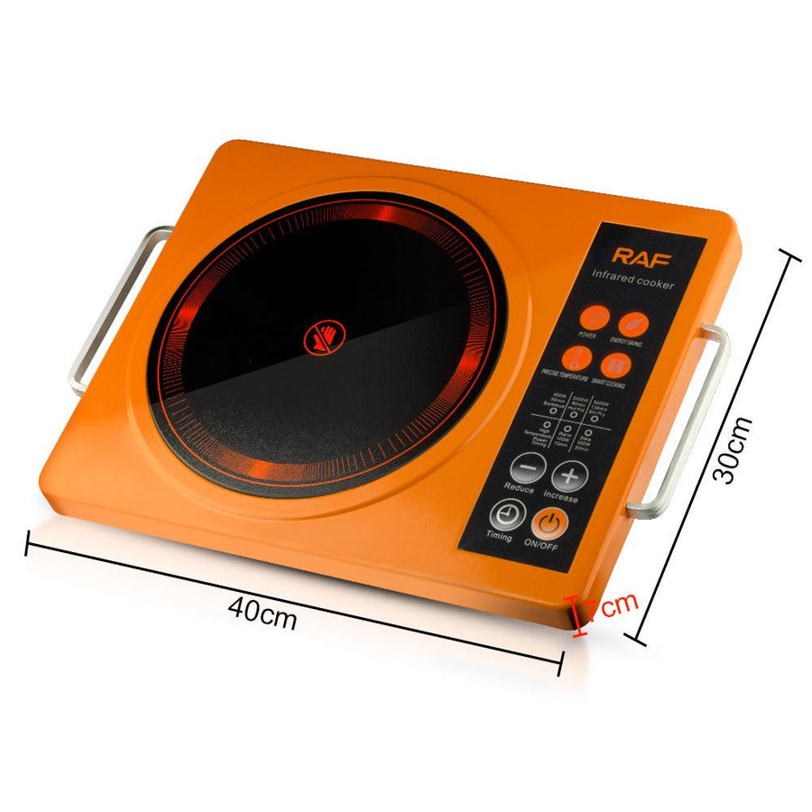 Plita Electrica cu Control Tactil, Plita de Gatit cu Incalzire Radianta Infrarosu, 3500W