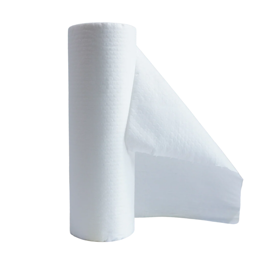 Rola Lavete de Curatare 80 buc Alb Material Netesut Absorbant - detaliu produs