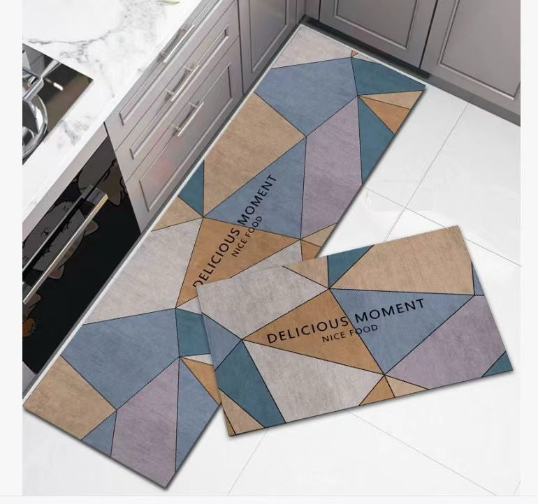 Set 2 covoare de bucatarie, antiderapant, 50x60cm, 50x120cm