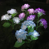 Set 2x Lampa Solara Decorativa Hortensie 70cm LED IP66 Panou Solar Integrat - detaliu produs