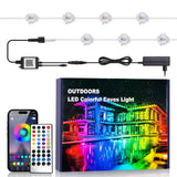 Bandă LED 15m cu 24 LED-uri RGB kit cu telecomandă + controler + alimentator  - imagine principala